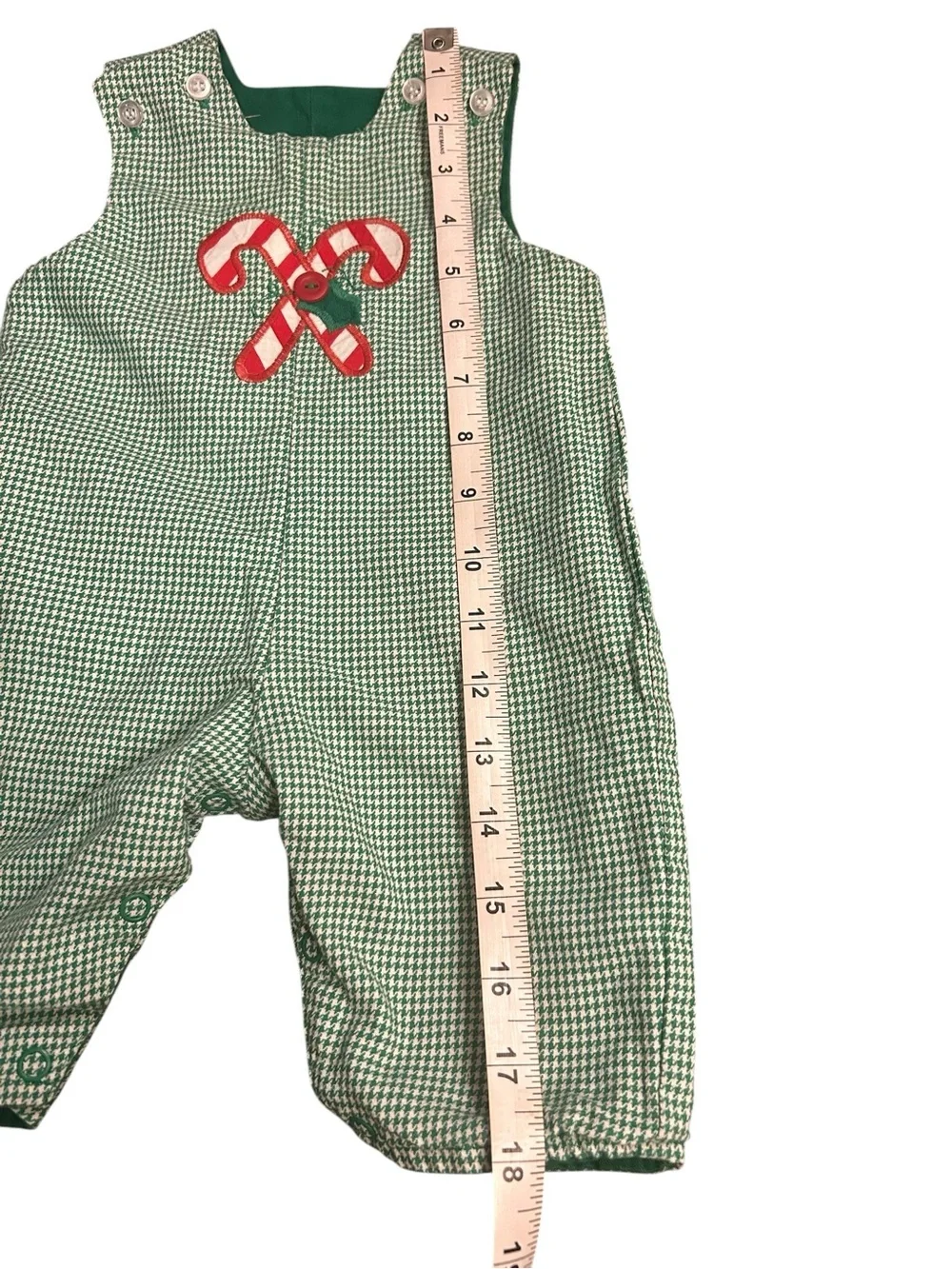 Vintage The Bailey Boys Reversible Christmas Longall Romper